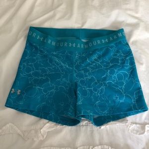 Blue Under Armour spandex